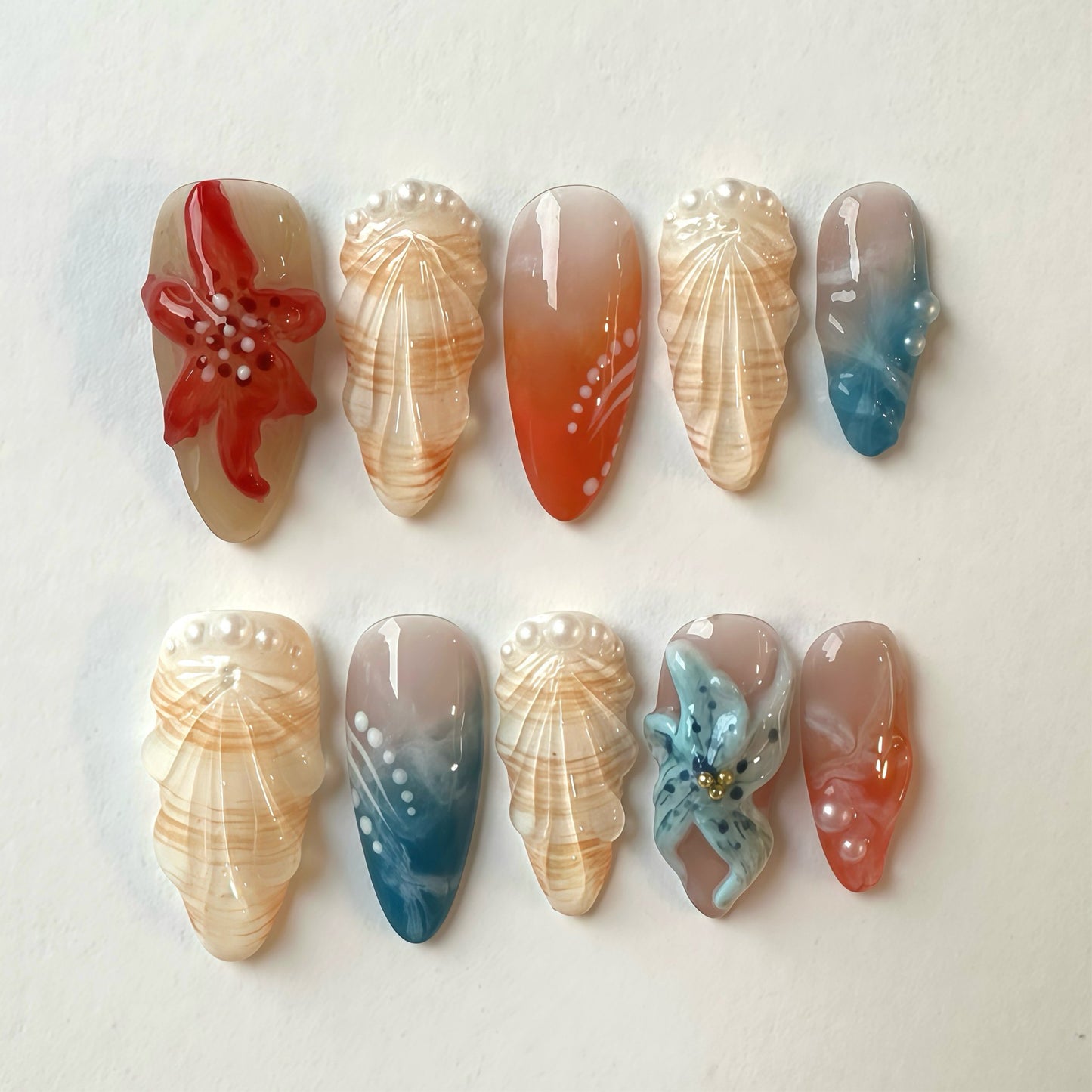 Seashell Serenade - ambernailstudioSeashell Serenade